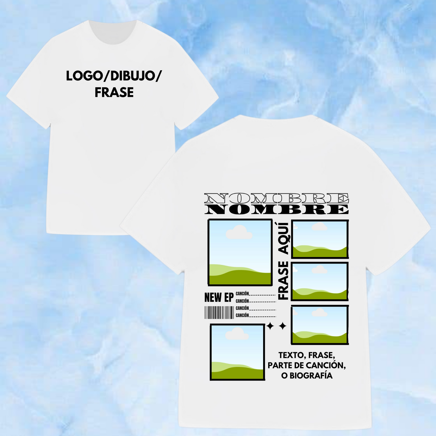 Camiseta Personalizada (lee la descripción para hacerla)