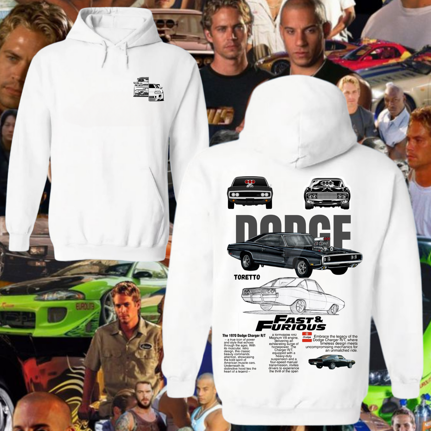 Sweat-shirt Dodge Toretto