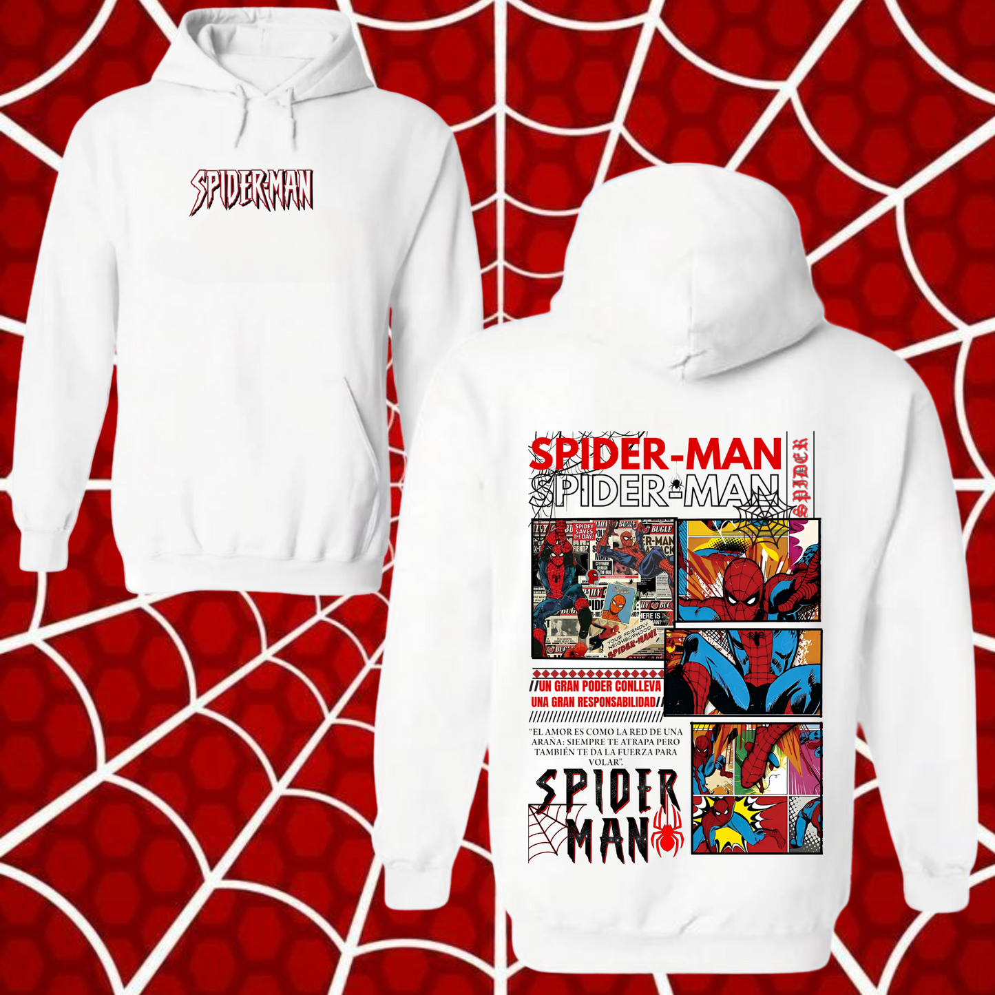 Sudadera Spiderman