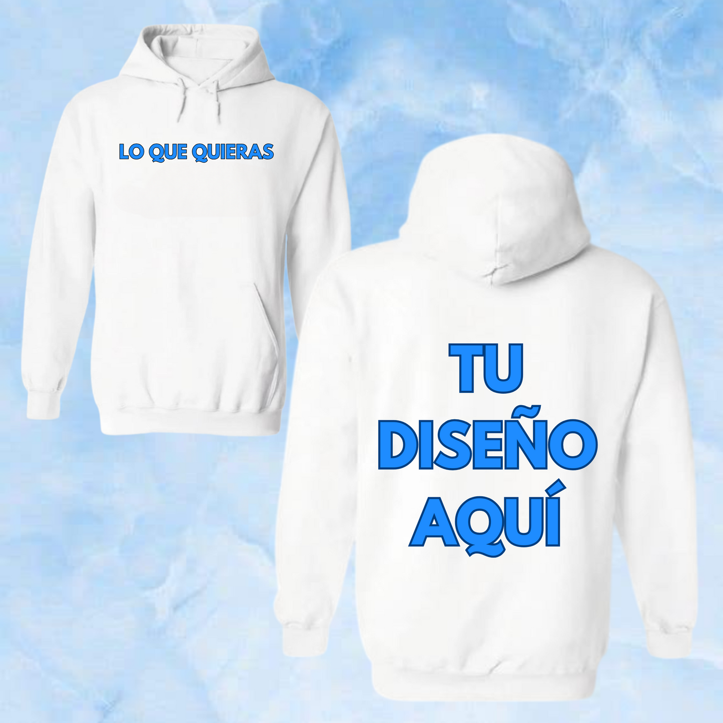Sudadera personalizable (leer descripción para hacerla)