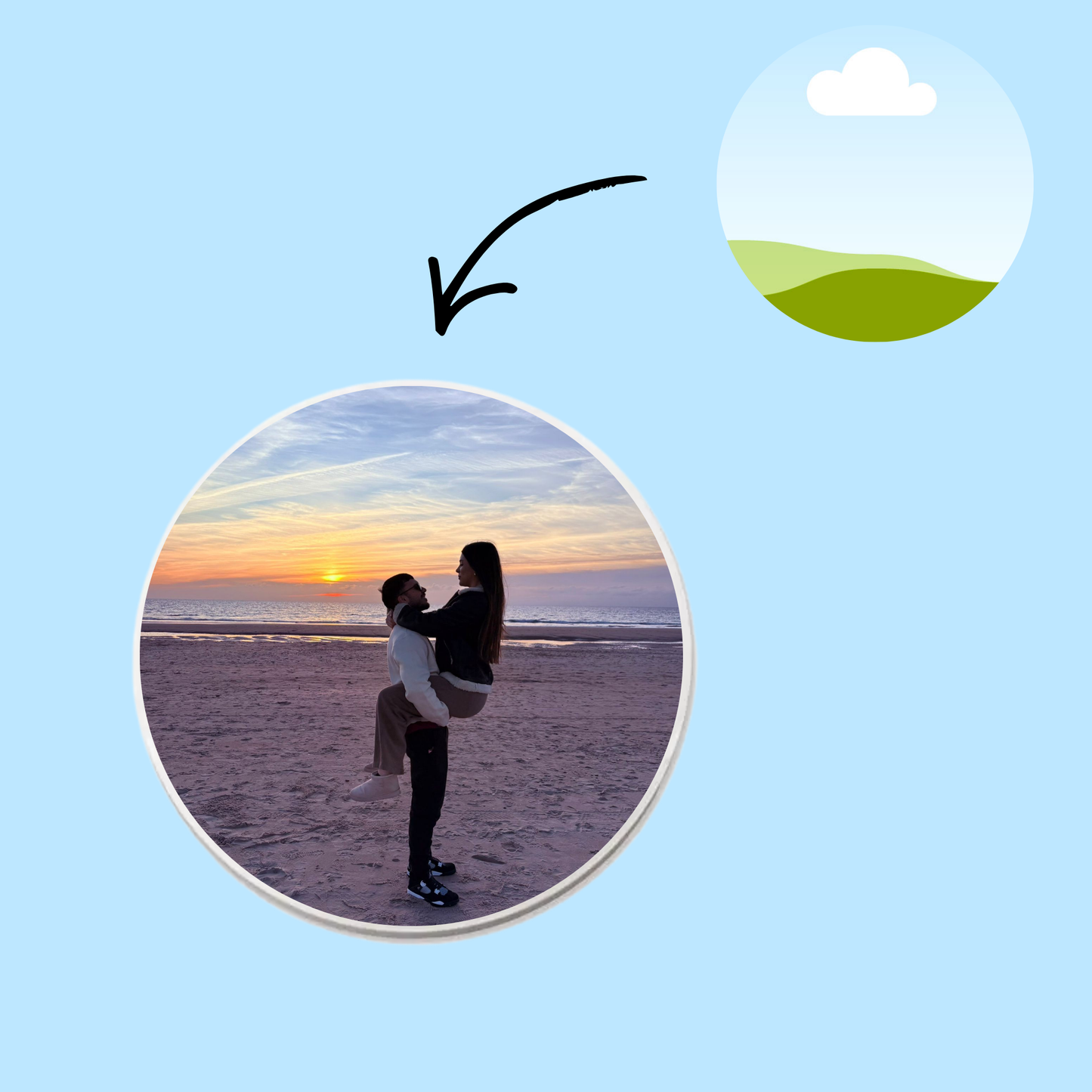 Imán Redondo - Personalizado