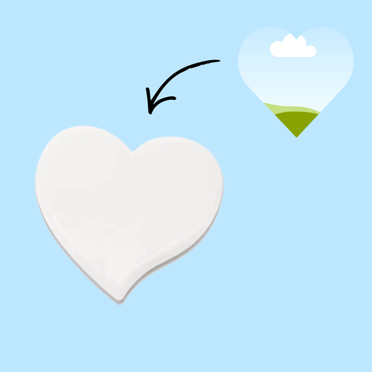 Imán Corazón - Personalizado