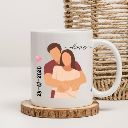 Ilustración Fecha Amor